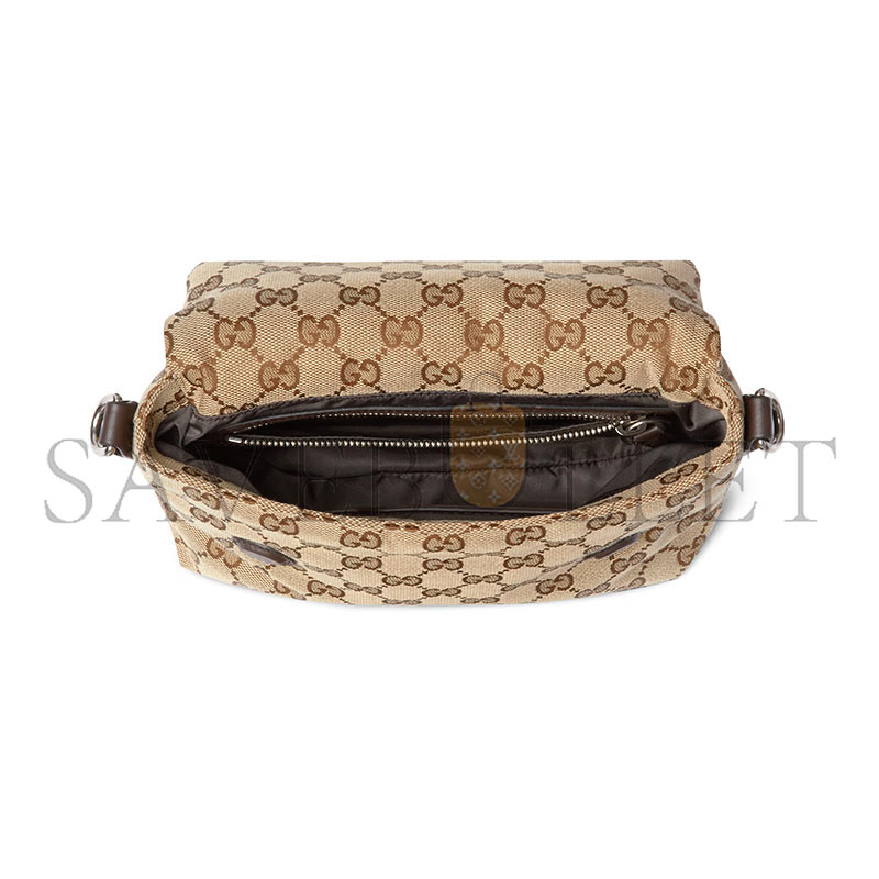 G*u*i gg canvas small crossbody bag 821617 (19*15*7cm)